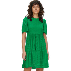 Jacqueline de Yong Dámske šaty JDYCARLA Regular Fit 15254680 Green Bee L