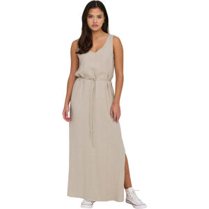 Jacqueline de Yong Dámske šaty JDYSAY Regular Fit 15317392 Oatmeal XL