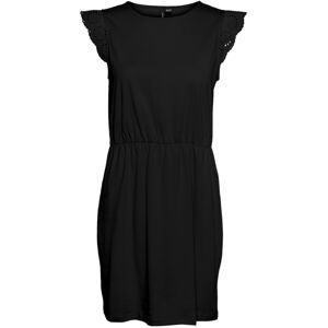 Vero Moda Dámske šaty VMEMILY Regular Fit 10305216 Black XS
