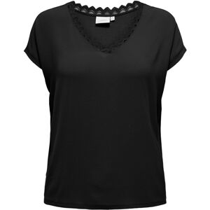 ONLY CARMAKOMA Dámske tričko CARTANI Regular Fit 15315754 Black 5XL/6XL