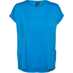 Vero Moda Dámske tričko VMAVA Regular Fit 10284468 Ibiza Blue S