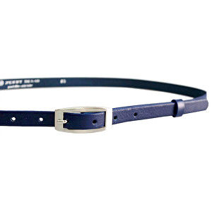 Penny Belts Dámsky kožený opasok 15-2-56 dark blue 110 cm