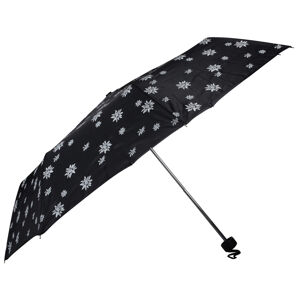 Doppler Dámsky skladací dáždnik Special Mini Edelweiss 700065E02 Black