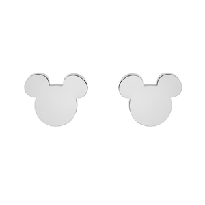 Disney Minimalistické oceľové náušnice Mickey Mouse E600179L-B.CS
