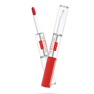 PUPA Milano Dlhotrvajúci tekutý rúž Made To Last Lip Duo (Liquid Lip Colour) 2 x 4 ml 005 Deep Ruby