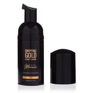 Dripping Gold Cestovná samoopaľovacia pena Dark ( Mini Mousse) 90 ml