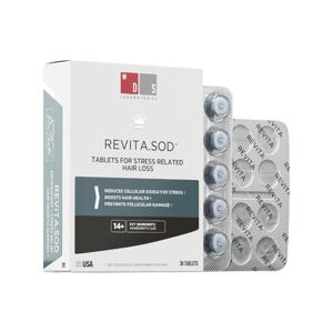 DS Laboratories Antioxidačné tablety na vypadávanie vlasov spôsobené stresom Revita.SOD 30 tbl.