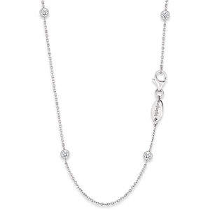 Engelsrufer Strieborný náhrdelník s kubickou zirkónia ERN-80-LILMOONZ