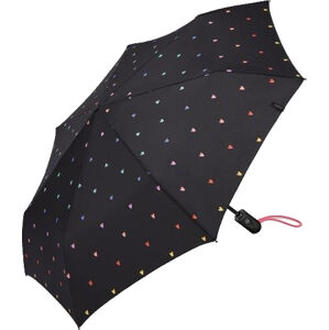 Esprit Dámsky skladací dáždnik Easymatic Light 58694 black rainbow
