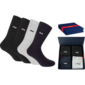 Fila 4 PACK - pánske ponožky FB4405/4-999 43-46