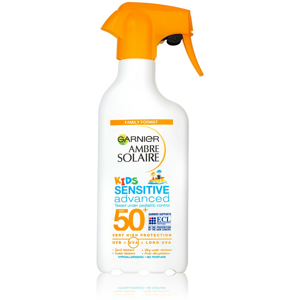 Garnier Detský ochranný sprej SPF 50+ Kids Sensitiv e Advanced (Protection Spray) 270 ml