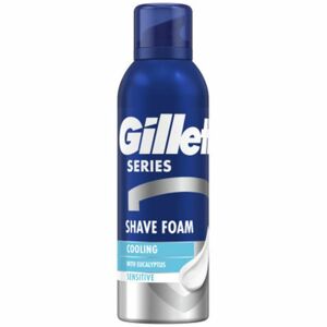 Gillette Chladivá pena na holenie Series Sensitiv e Eucalyptus (Cooling Shave Foam) 200 ml