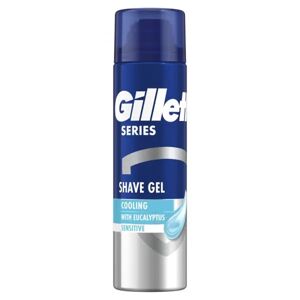 Gillette Chladivý gél na holenie Series Sensitiv e Eucalyptus (Cooling Shave Gel) 200 ml