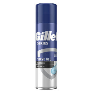Gillette Čistiaci gél na holenie s aktívnym uhlím Charcoal (Cleansing Shave Gel) 200 ml