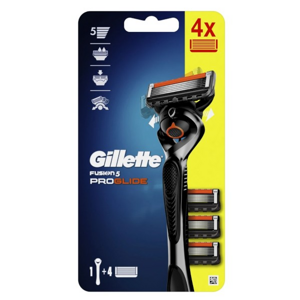 Gillette Holiaci strojček Fusion 5 ProGlide + 4 hlavice