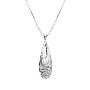 Hot Diamonds Elegantný strieborný náhrdelník s diamantom Quest DP831 (retiazka, prívesok)