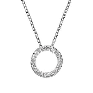 Hot Diamonds Strieborný náhrdelník Hot Diamonds Love DP661 (retiazka, prívesok)
