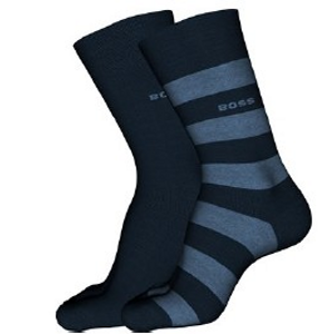 Hugo Boss 2 PACK - pánske ponožky BOSS 50467712-467 39-42