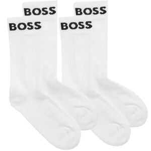 Hugo Boss 2 PACK - pánske ponožky BOSS 50469747-100 43-46