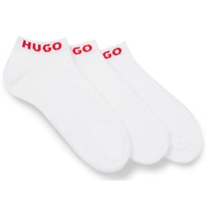 Hugo Boss 3 PACK - dámske ponožky HUGO 50483111-100 35-38