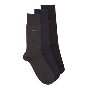 Hugo Boss 3 PACK - pánske ponožky BOSS 50469839-961 43-46