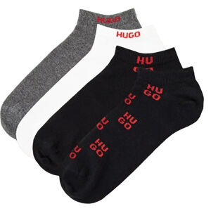 Hugo Boss 4 PACK - pánske ponožky HUGO 50502013-960 40-46