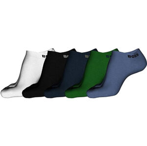 Hugo Boss 5 PACK - pánske ponožky BOSS 50478205-968 43-46
