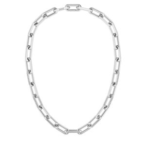 Hugo Boss Neprehliadnuteľný oceľový náhrdelník s kryštálmi Halia 1580578
