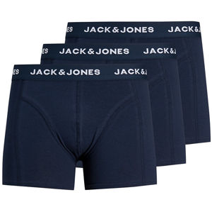 Jack&Jones 3 PACK - pánske boxerky JACANTHONY 12171946 Blue Night s M