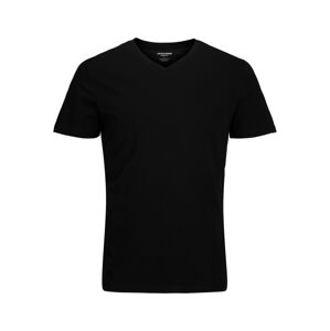 Jack&Jones Pánske tričko JJEORGANIC Standard Fit 12156102 Black XL