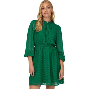 Jacqueline de Yong Dámske šaty JDYGRETHA Regular Fit 15306188 Evergreen L