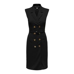 Jacqueline de Yong Dámske šaty JDYMEKKO Regular Fit 15309554 Black XS