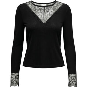 Jacqueline de Yong Dámske tričko JDYROXY Regular Fit 15317464 Black XL