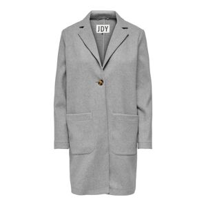 Jacqueline de Yong Dámsky kabát JDYHARMONY 15247078 Light Grey Melange XL