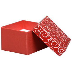 JK Box Romantická darčeková krabička na prsteň VE-3 / A7