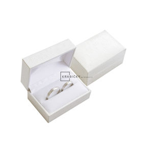 JK Box Darčeková krabička na snubné prstene DH-7 / A1