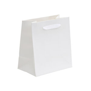 JK Box Darčeková papierová taška biela EC-5/A1