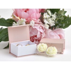 JK Box Púdrová ružová darčeková krabička na súpravu šperkov VG-7/A/A5/A1