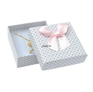 JK Box Bodkovaná krabička na súpravu šperkov KK-4 / A1 / A6