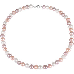 JwL Luxury Pearls Multifarebný náhrdelník z pravých perál JL0568