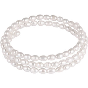 JwL Luxury Pearls Náramok z pravých bielych perál JL0569