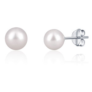 JwL Luxury Pearls Náušnice z pravých morských perál Akoya JL0659