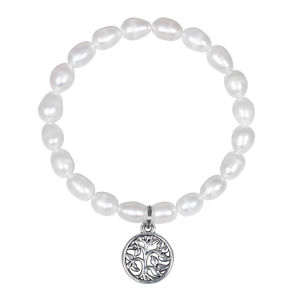 JwL Luxury Pearls Perlový náramok Strom života JL0549