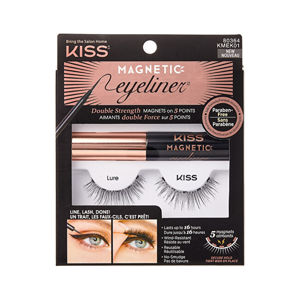 KISS Magnetické umelé riasy s očnými linkami (Magnetic Eyeliner & Lash Kit) Lure