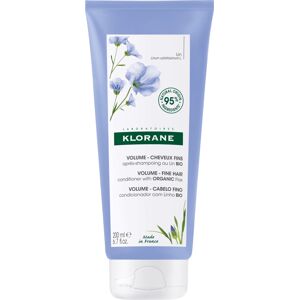 Klorane Kondicionér pre jemné vlasy s organickým ľanom ( Volume Conditioner) 200 ml