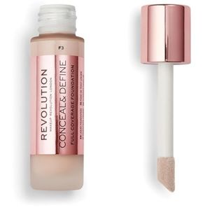 Revolution Krycí make-up s aplikátorom Conceal & Define (Makeup Conceal and Define) 23 ml F7