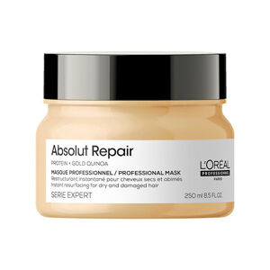 L´Oréal Professionnel Intenzívne regeneračná maska pre poškodené vlasy Serie Expert Absolut Repair Gold Quinoa + Protein (Instant Resurfacing Mask) 250 ml