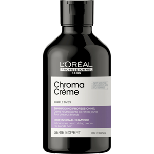 L´Oréal Professionnel Profesionálny fialový šampón neutralizujúci žlté tóny Serie Expert Chroma Crème (Purple Dyes Shampoo) 300 ml