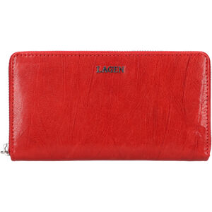 Lagen Dámska kožená peňaženka LG-2161 RED