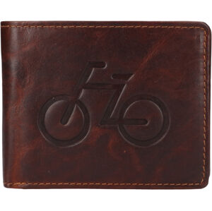 Lagen Pánska kožená peňaženka 66-6535/M BRN BICYCLE